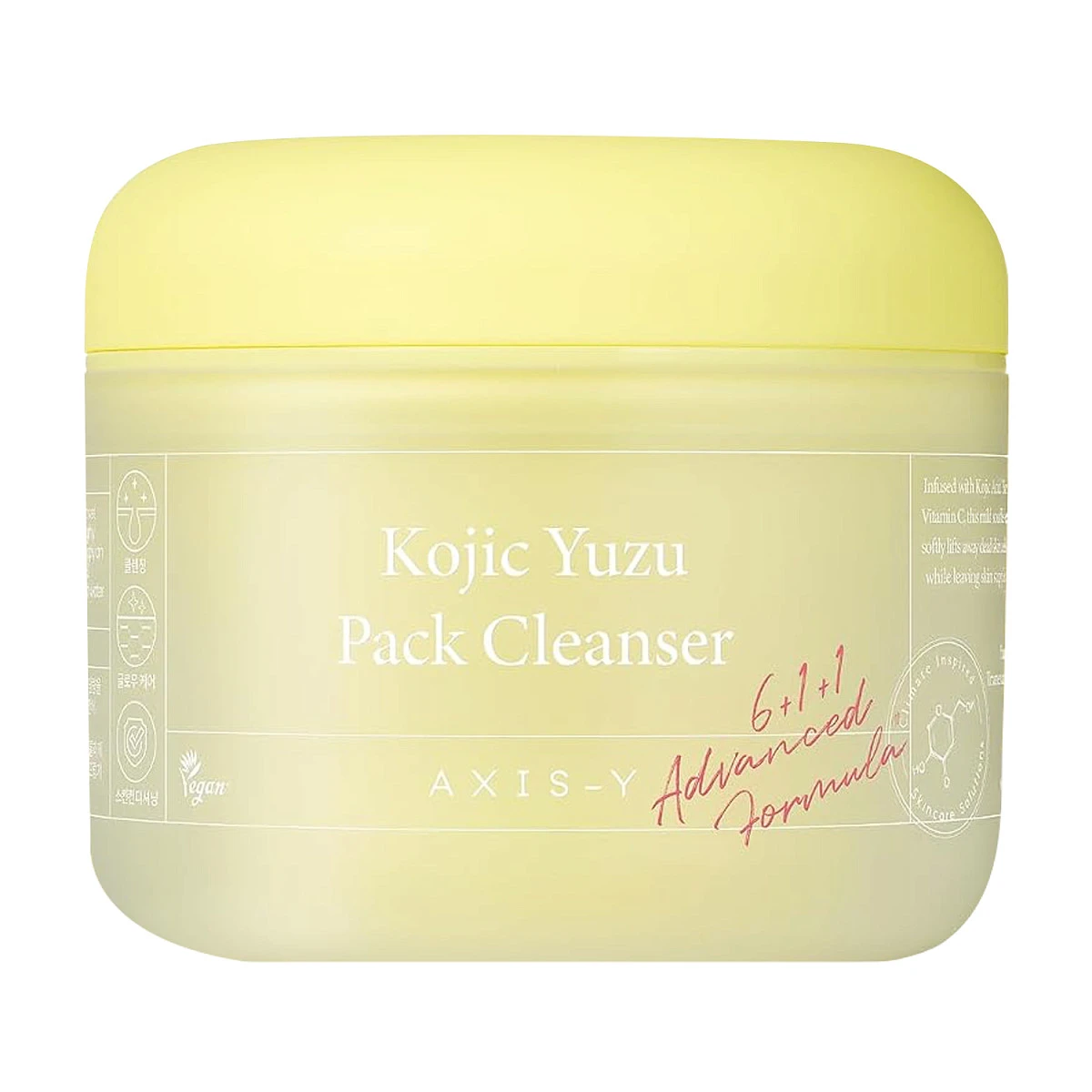 Купить очищающее средство axis-y kojic yuzu pack cleanser 60 г с